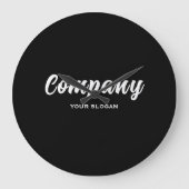 Any Color Company Name Grote Klok (Voorkant)