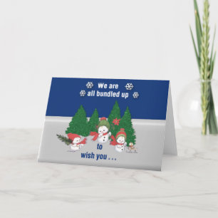 Any Occasion Christmas Theme Card Feestdagen Kaart