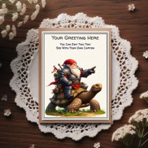 Any Occasion Gnome and Elven Warrior Storybook
