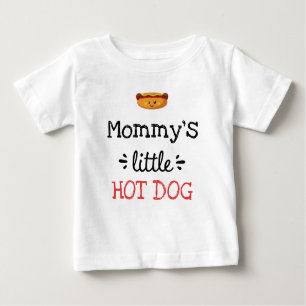 [Any Text's] Little Hot Dog Schattige baby Bodysui