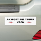 ANYBODY MAAR TRUMP 2020 Bumpersticker (Op auto)
