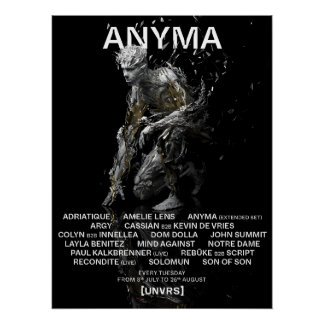 Anyma - [UNVRS] Poster Perfect Poster