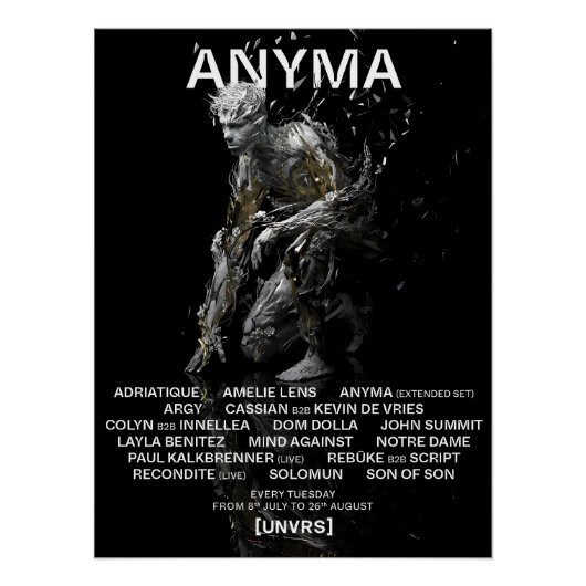 Anyma - [UNVRS] Poster Perfect Poster (Voorkant)