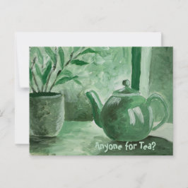 Anyone for Tea - Postcard Briefkaart