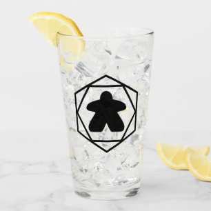 Anytime Meeple Black Art Tumbler