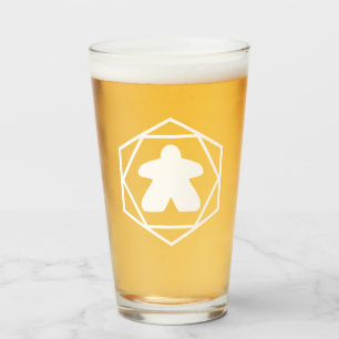 Anytime Meeple White Art Tumbler
