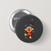 Anyway Anpanman New Ronde Button 5,7 Cm (Voorkant /achterkant)