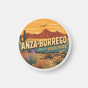 Anza Borrego Desert State Park woestijncadeau uit  Magneet