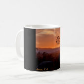 Anza, CA Sunset Coffee Mug (Devant gauche)