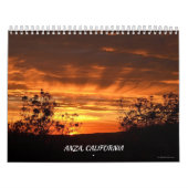 Anza, Californie Calendrier de douze mois (Protection)