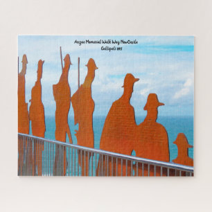 Anzac Walk Way-herdenking Newcastle Nieuw-Zeeland Legpuzzel
