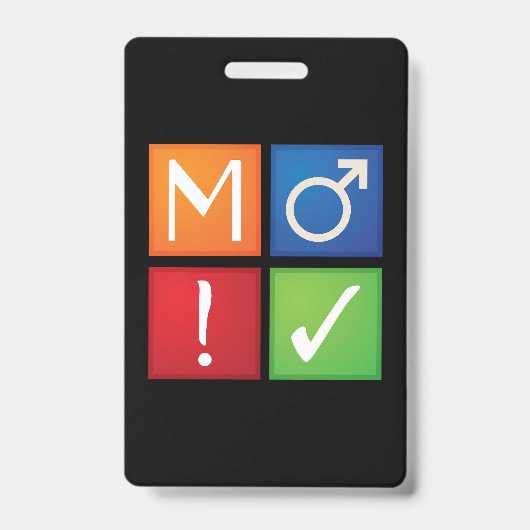 ao3-badge pictogram ID pvc-kaart Badge (Voorzijde)