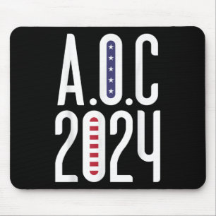 AOC 2024 - Alexandria Ocasio-cortez Amerikaanse Vl Muismat