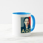 AOC 2024 Propaganda Mok (Voorkant rechts)