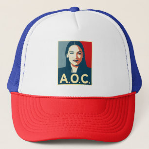 AOC 2024 Propaganda Trucker Pet