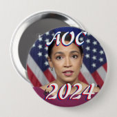AOC 2024 RONDE BUTTON 4,0 CM (Voorkant /achterkant)