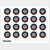 AOC 2028 RONDE STICKER (Vel)