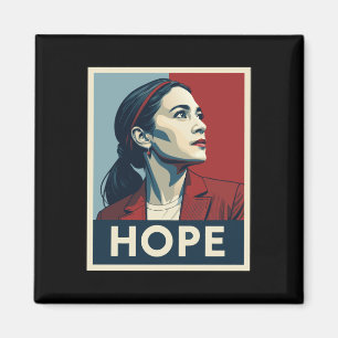 AOC Alexandria Ocasio Cortez 2028 voor President - Magneet