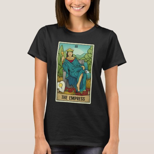 AOC Empress Tarot Card Halloween Costume  AOC 2024 T-shirt (Voorkant)