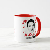 AOC is mijn BAE Mok (Voorkant rechts)