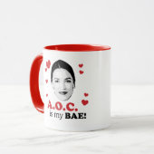 AOC is mijn BAE Mok (Voorkant links)
