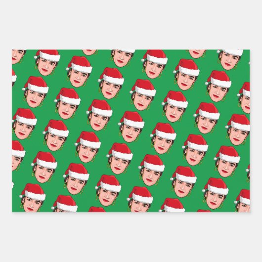 AOC Kerstmis Inpakpapier Vel (Voorkant 2)