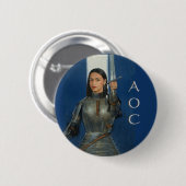 AOC RONDE BUTTON 5,7 CM (Voorkant /achterkant)