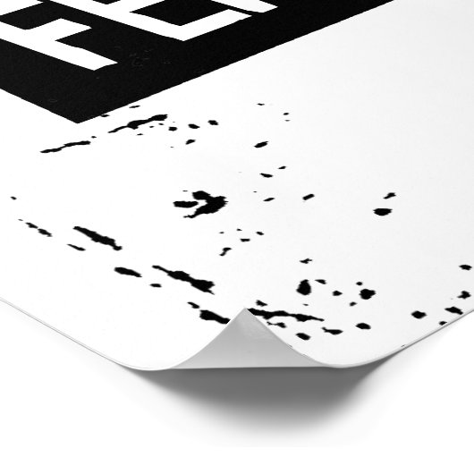 AOC The Future is Vrouw Poster (Hoek)