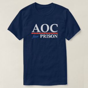 AOC voor gevangenissen Anti-AOC Politiek Fin T-shirt
