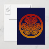 Aoi gradation 2 briefkaart (Voorkant / Achterkant)
