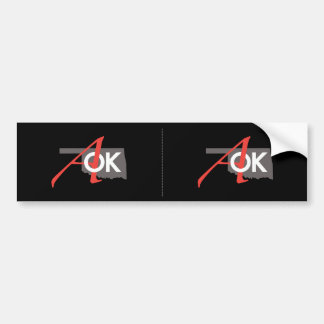 AOK Bumpersticker 2 voor 1