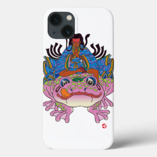 Aokimono. Ninja Tsukikage 忍者月 景 iPhone 13 Hoesje