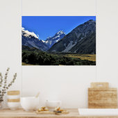 Aoraki in de vallei poster (Keuken)
