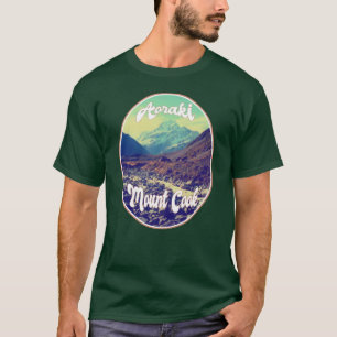 Aoraki: Mount Cook, Mountain, New Zealand T-shirt