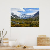 Aoraki/Mount Cook Poster (Keuken)