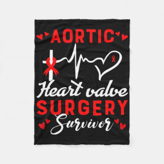 Aorta hartklepoperatie overlevende hartziekte fleece deken