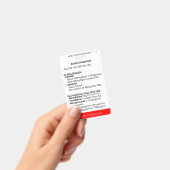 Aortadissectie en longbloeding badge (Handheld)