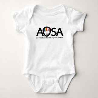 AOSA Baby Een stuk (voorzijde logo) Romper