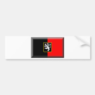 Aosta Valley Flag Bumpersticker