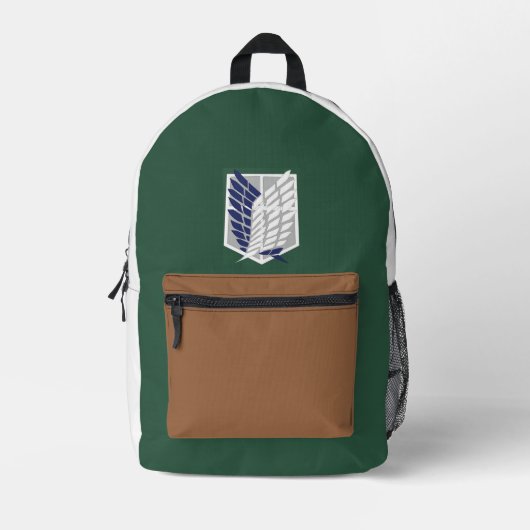 AOT (Attaque sur Titan) Sac scolaire à thème Titan (Recto)