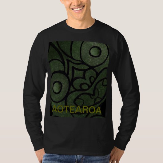 AOTEAROA MAORI TIKI T-SHIRT (Voorkant)