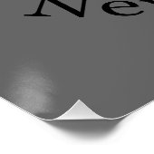 Aotearoa Nouvelle-Zélande KIWI POSTER (Coin)