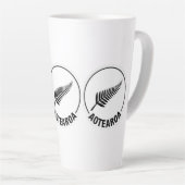 Aotearoa Nouvelle-Zélande Latte Mug (Angle droit)