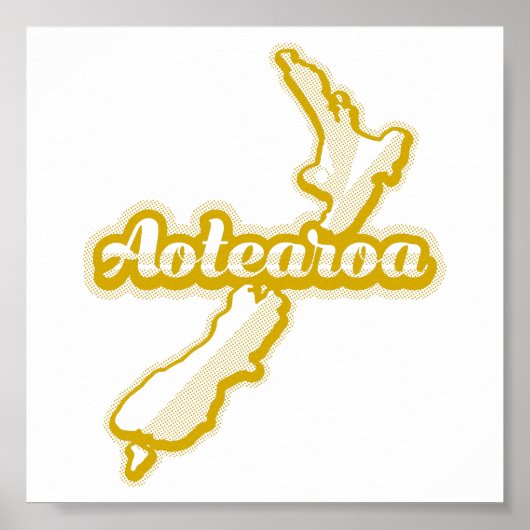 AOTEAROA POSTER (Voorkant)
