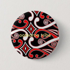 aotearoa tribe maori design ronde button 5,7 cm