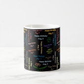 Août 5 Anniversaire Mug (Centre)