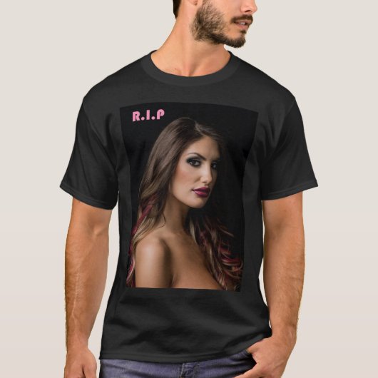 Août Ames T-shirt repose en paix rip Essential T- (Devant)