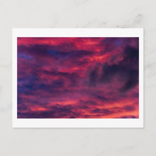 août carte postale rouge (Devant)