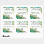 Août Étiquette de bijoux cachés (Feuille)