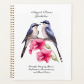 Août Mois de naissance Gladiolus à fleurs avec ois (Devant)